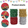   4 Rolls 4 Colors Shiny Tinsel Hanging Garland AJEW-PH0001-22-5