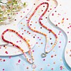 SUNNYCLUE 2700Pcs 10 Colors Flat Round Eco-Friendly Handmade Polymer Clay Beads CLAY-SC0001-33A-5