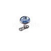 Stainless Steel Rhinestone Dermal Anchor Base/Top for Women Men WGB1D88-40-1