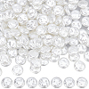 SUNNYCLUE 2 Strands ABS Plastic Imitation Pearl Beads Strands KY-SC0002-08-1