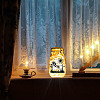 PVC Lamp Film for DIY Colorful Light Hanging Lamp Frosted Glass Jar DIY-WH0408-012-5