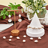 30Pcs Natural Cultured Freshwater Pearl Connector Charms PALLOY-SC00003-4