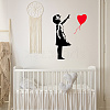 PVC Self Adhesive Wall Decorative Stickers STIC-WH0002-028-5