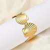 304 Stainless Steel Cuff Bangles for Women BJEW-U023-01G-3