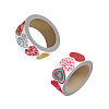 8 Styles Valentine's Day Stickers Roll PW-WG62715-01-5