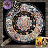 Polyester Tarot Tablecloth for Divination PW-WG13CE0-01-3