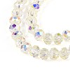 Transparent Glass Beads Strands X-EGLA-N016-6mm-05-3