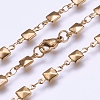 304 Stainless Steel Chain Necklaces STAS-P164-07-3