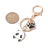 Alloy Enamel Keychain Pendant KEYC-JKC00745-3