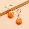 Alloy Food Model Dangle Earrings PW-WG867B3-10-1