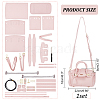 DIY Women's PU Leather Handlebag Kits DIY-WH0495-05-2