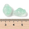 Transparent Spray Paint Glass Beads GLAA-Z011-12-3