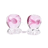 Inner Flower Handmade Lampwork Beads LAMP-Q039-13A-1