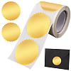 Paper Self-Adhesive Serrated Edge Awards Blank Stickers DIY-WH0504-151E-1