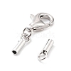 Anti-Tarnish 925 Sterling Silver Lobster Claw Clasps STER-P055-03A-P-2