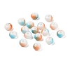 Opaque Spray Painted Glass Beads X1-GLAA-G118-01M-1