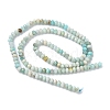 Natural Flower Amazonite Beads Strands G-L651-B02-4x3mm-3