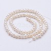 Natural Cultured Freshwater Pearl Beads Strands PEAR-F004-02-01-2