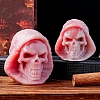 Natural Pink Opal Skull Sculpture Display Decorations PW-WGCBFE6-01-2