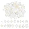 72Pcs 18 Style Opaque Acrylic Beads OACR-GA0001-02-1