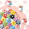 24Pcs 8 Colors Handmade Porcelain Beads PORC-FS0001-47-3