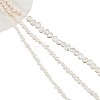  3 Strands 3 Styles Natural Cultured Freshwater Pearl Beads Strands PEAR-NB0002-09-7