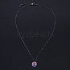 201 Stainless Steel Pendants Necklaces NJEW-S105-JN627-3-2