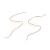 Brass Stud Earring Findings X-KK-Q735-333G-2