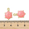 Alloy Enamel Pendants FIND-O003-08B-G-3