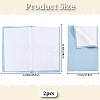 2Pcs 4 Layers Silver Polishing Cloth TOOL-BBC0001-08B-2