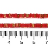 Electroplate Glass Beads Strands GLAA-B023-01A-14-4