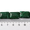 Synthetic Malachite Beads Strands G-T047-B13-01-5