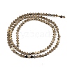 Electroplated Synthetic Non-magnetic Hematite Beads Strands G-J211-A03-01-3