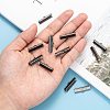 Iron Ribbon Crimp Ends LS-X-E182Y-B-4
