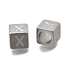 304 Stainless Steel European Beads STAS-D382-02X-P-1