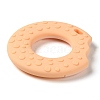 Donut Food Grade Eco-Friendly Silicone Focal Beads LS-SIL-Q023-01C-2