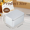 Tinplate Storage Boxs with Lids CON-WH20001-25B-2