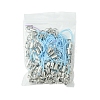 100Pcs Polyester Cord Mobile Straps MOBA-FS0001-02F-11