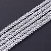 Transparent Glass Beads Strands X-GLAA-C019-01B-06-1