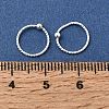 Brass Ball Captive Bead Nose Ring AJEW-G075-01S-02-5