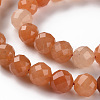 Natural Red Aventurine Beads Strands G-S362-116E-3