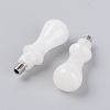 Natural Quartz Crystal  Handle DIY-WH0224-65A-1