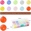 Transparent Acrylic Ball Beads FACR-CJ0001-02-2