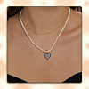 16Pcs 2 Colors Spary Painted Alloy Polyester Pendants FIND-SC0016-84-5