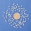 500Pcs Faceted Bicone Electroplate Glass Beads Strands EGLA-YW0001-08-11