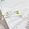 CRASPIRE 2Pcs 2 Style Silk Cloth Rose Flower Boutonniere Brooch & Wrist Corsage AJEW-CP0001-53-6