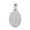 Non-Tarnish 304 Stainless Steel Pendants LS-STAS-H356-07P-2