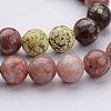 Natural Gemstone Bead Strands G-K152-07-8mm-2