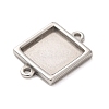 304 Stainless Steel Connector Cabochons Settings STAS-H240-69P-2