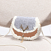 2 Sets 2 Colors PU Leather Basket Bottoms DIY-CA0001-72-6